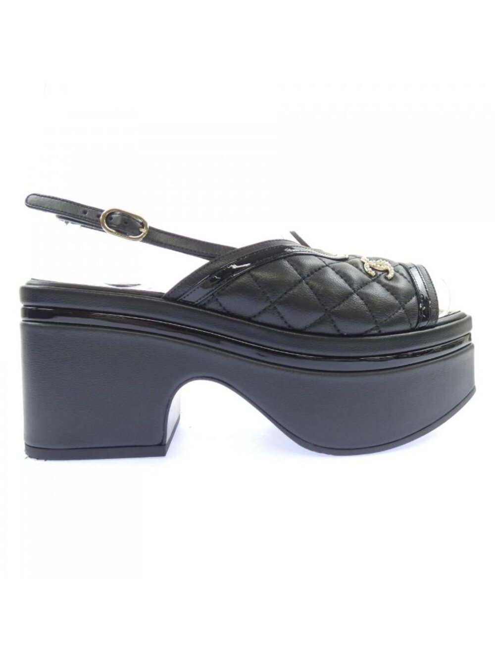 Chanel Sandals Black